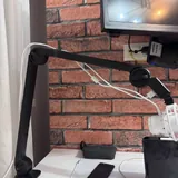 Игровое кресло, микрофон, пантограф, клавиатура, мышь, веб-камера, свет 4