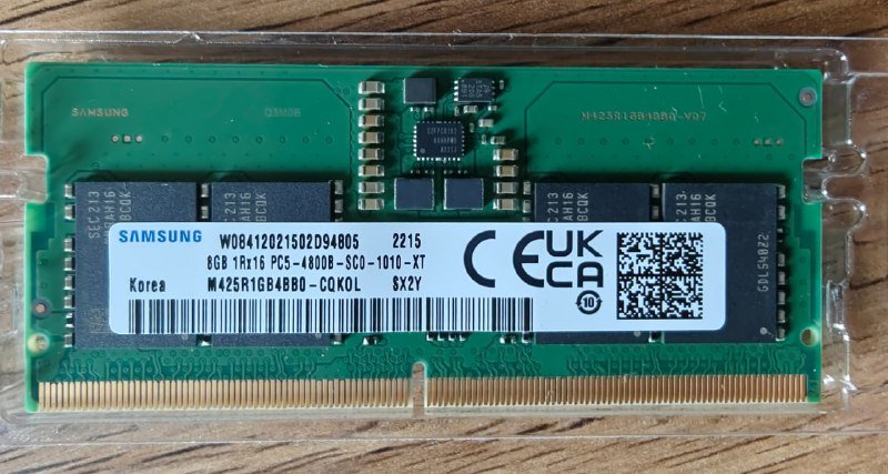 Модуль памяти Samsung 8Gb DDR5 SO-DIMM