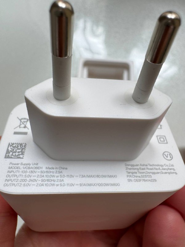 Зарядное устройство OnePlus SuperVooc 100W с кабелем 3