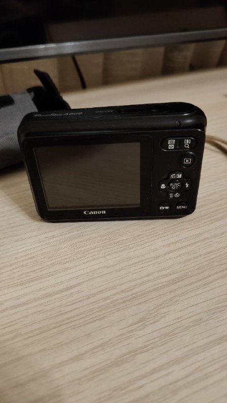 Фотокамера Canon PowerShot A800, чехол, флешка 2 Гб 2