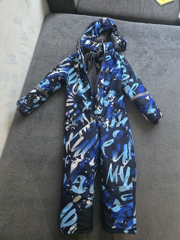 Тёплый комбинезон для гор и зимы, рост 134 см 1