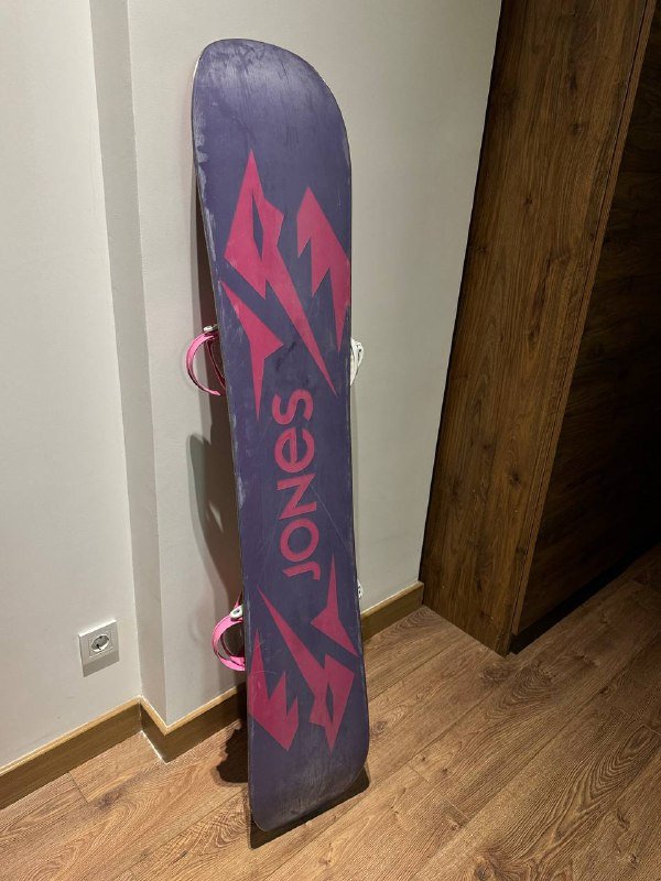 Сноуборд Jones Twin Sister с креплениями Union Juliet Magenta 2