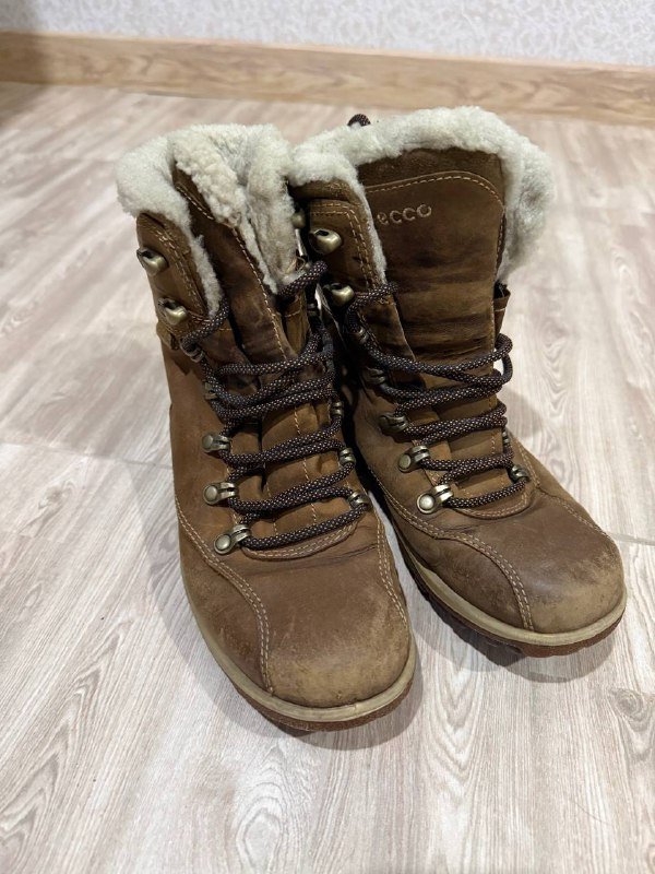 Кроссовки Reebok зеленые, ботинки ECCO коричневые, обувь женская 4