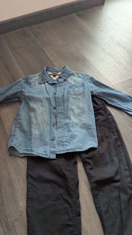 Рубашка детская на мальчика 122 см