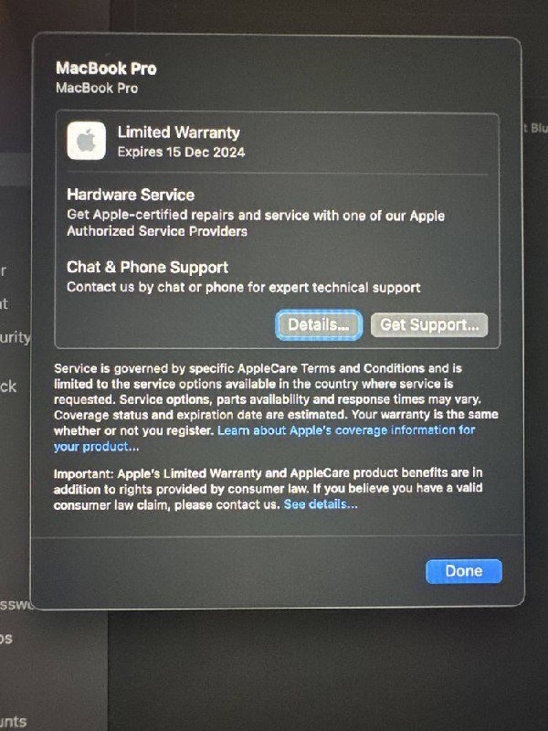 MacBook Pro 16 M3 Max 36GB RAM 1TB SSD серебристый
