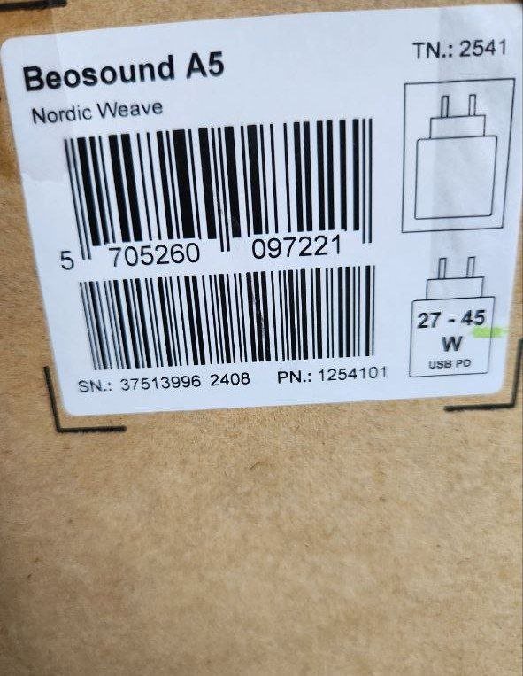 Аудиосистема Bang & Olufsen Beosound A5 2