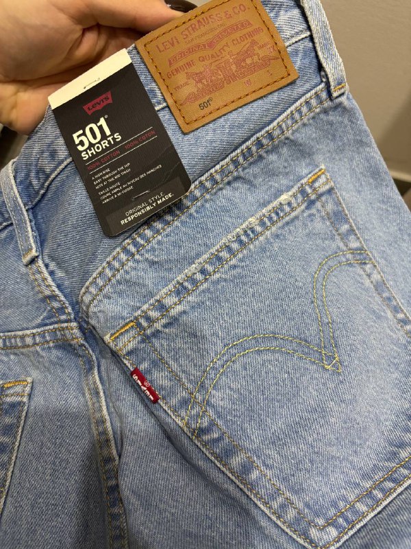 Шорты Levi’s 501, новые с биркой 5
