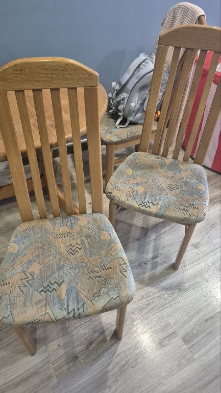 Стол массив, раскладной, 6 стульев 5