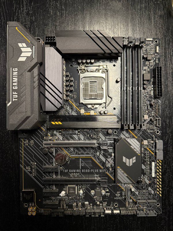 Материнская плата ASUS TUF GAMING B560-PLUS WIFI, СЖО BeQuiet Silent loop 2 240 mm