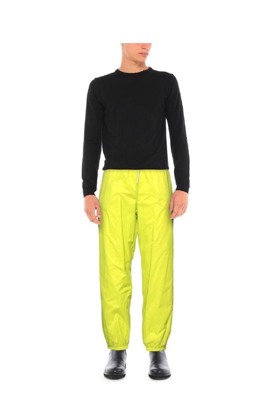 Шорты MSGM, брюки MSGM зеленый лайм 2