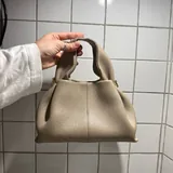 Сумка Polene Numéro Neuf Mini Textured Taupe 1