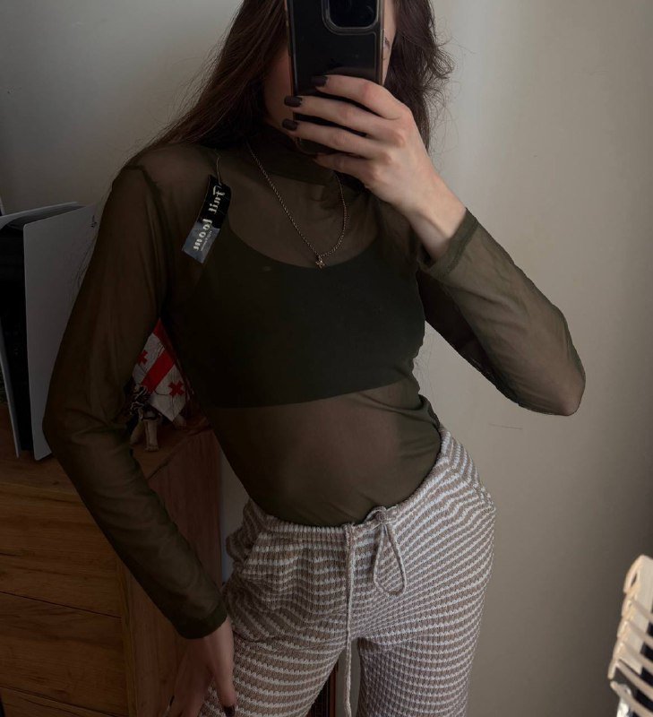 Женская водолазка сеточка белый, розовый, хаки 3