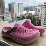 Crocs розовые, размер 38-39 2