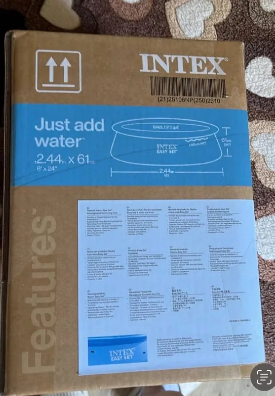 Бассейн Intex 1