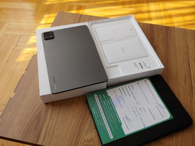 Xiaomi Pad 6 полный комплект адаптер чехол