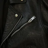 Кожаная байкерская куртка ZARA 2