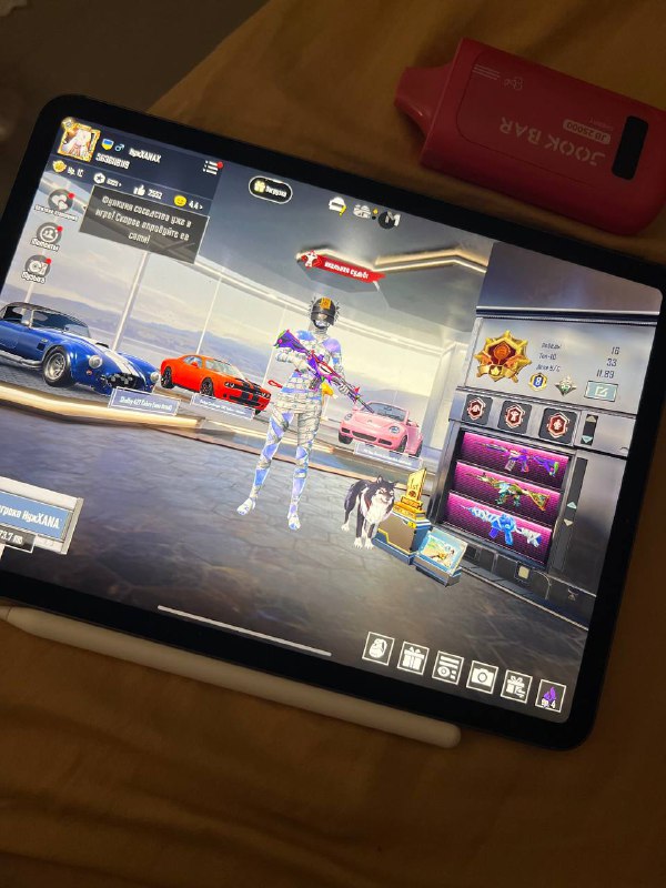 Аккаунт Pubg Mobile скины оружие 2
