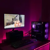 Игровой компьютер, монитор, периферия, стол 1