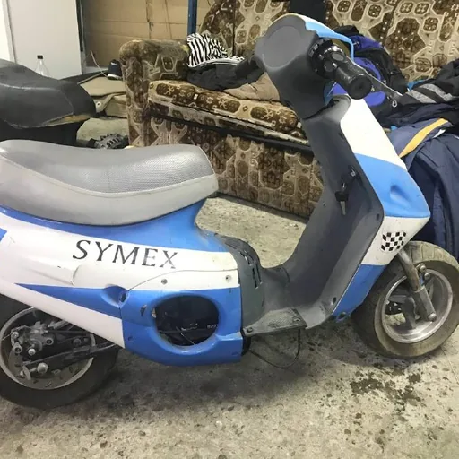 Маленький электрический мопед SYMEX
