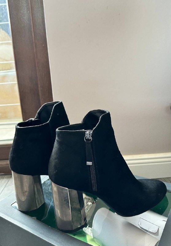 Ботильоны Bershka 39 эко-замша