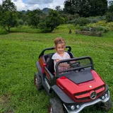 Детский электромобиль Mercedes-Benz Unimog 4