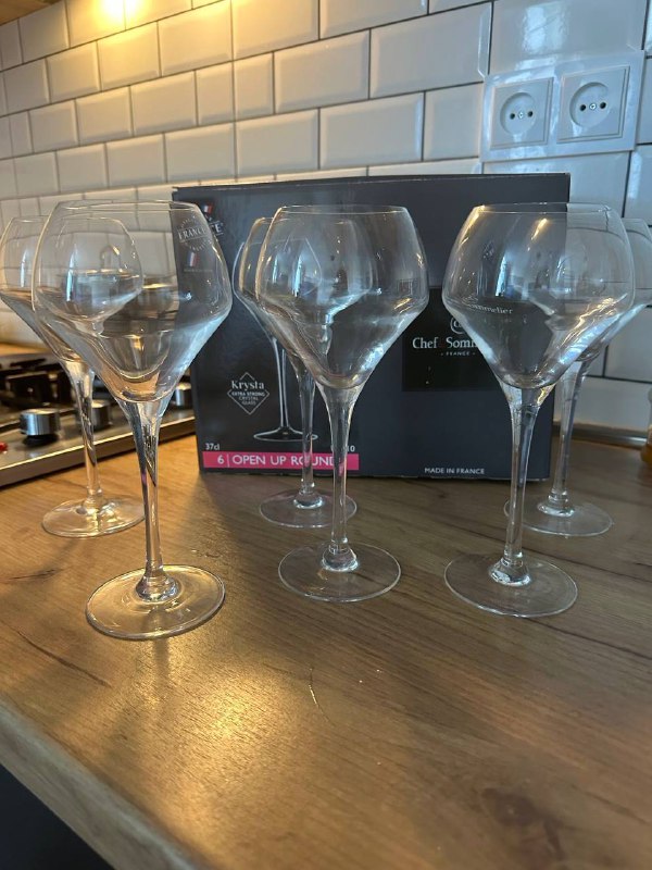 Chef&Sommelier wine glasses, set of 6 2