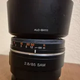 Sony A58 камера с объективами 18-55 и 85 мм 6