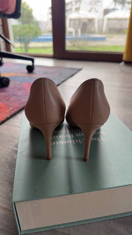 Кожаные лодочки женские размер 37 3