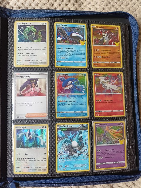 Альбом с картами покемонов, японские 7