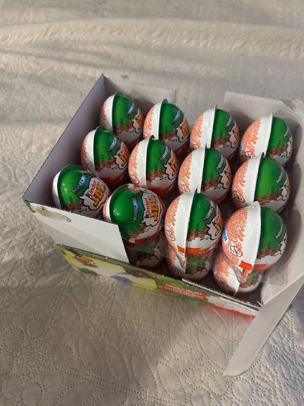 Kinder Joy Minecraft 24 штуки, фигурки