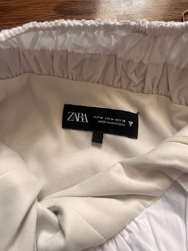 Клетчатый топ ZARA, размер S