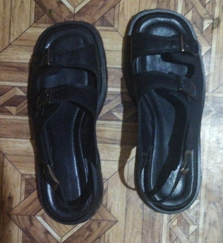 Black sandals