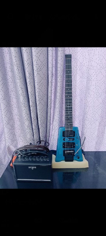 Трэвэл электрогитара с Seymour Duncan SH-8 и Димарцио 2
