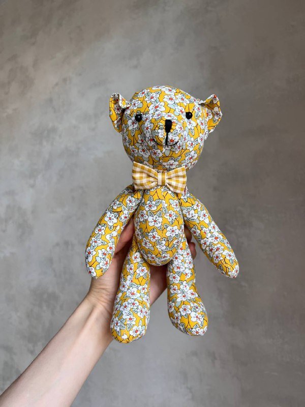 Мягкая игрушка медвежонок с подвижными лапами 2