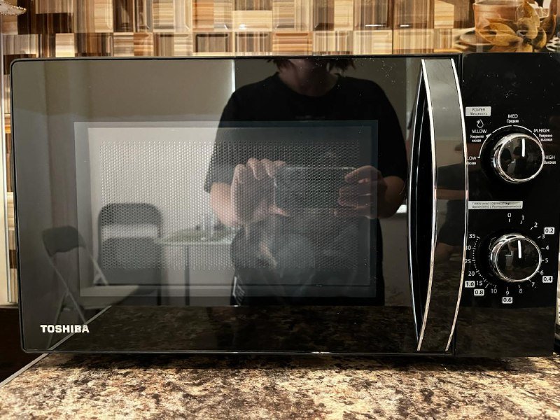 Микроволновая печь TOSHIBA MW-MM20P(BK)-P черная