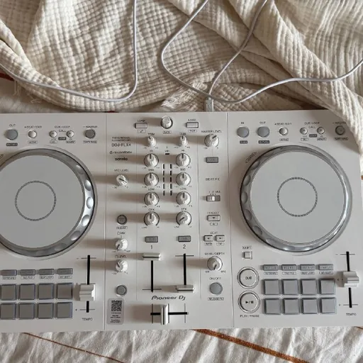 Диджейский пульт Pioneer DJ DDJ-FLX4-W белый