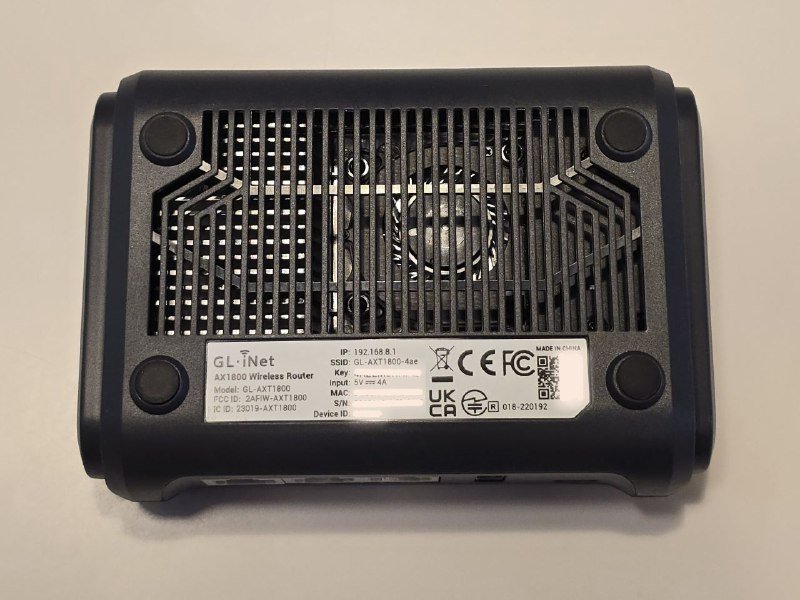 Wi-Fi 6 роутер GL.iNet GL-AXT1800 4