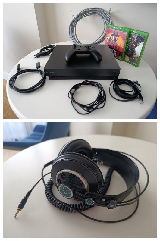 Xbox One X консоль и AKG K240 MKII наушники