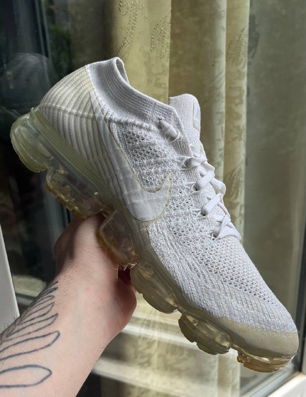 Nike Air VaporMax Triple White кроссовки 44.5 3