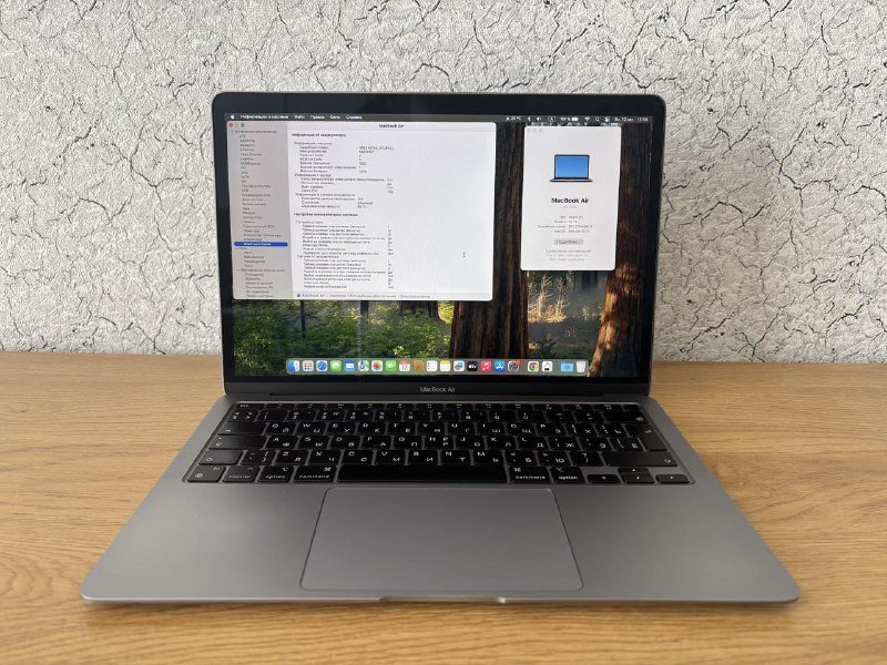 MacBook Air 13 M1 16Gb 256Gb Space Gray 2