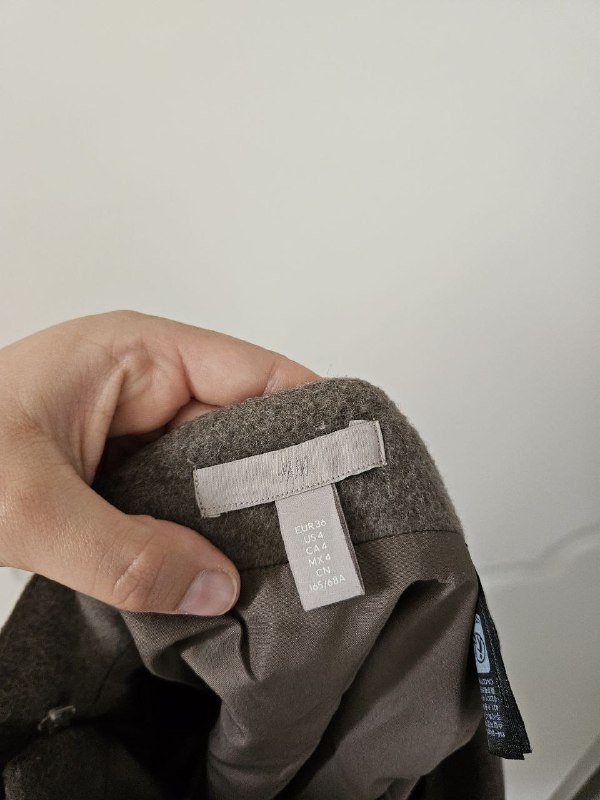 Шерстяная юбка H&M, размер 36 2