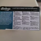 5-port Fast Ethernet Easy Desktop Switch dlinkgo 2