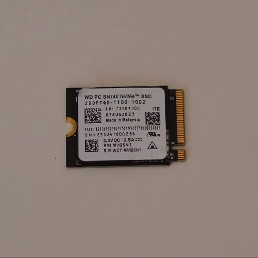 Диск SSD WD SN740 1TB, Диск SSD Kioxia 256GB