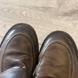 Кожаные лоферы Zara 3