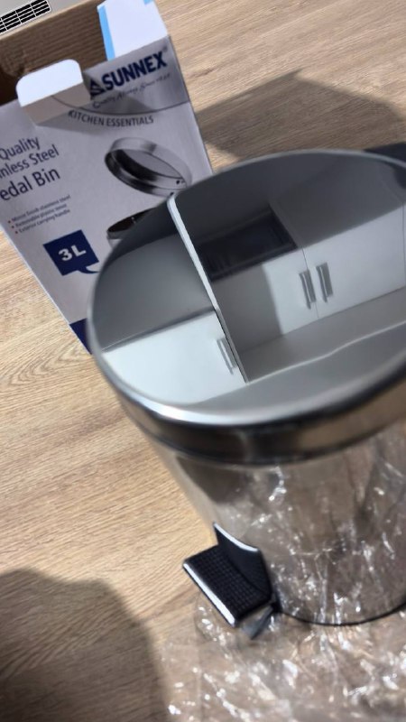 Ведро SUNNEX 3L из нержавеющей стали 3