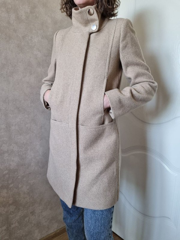 Демисезонное женское пальто Mango размер S 3