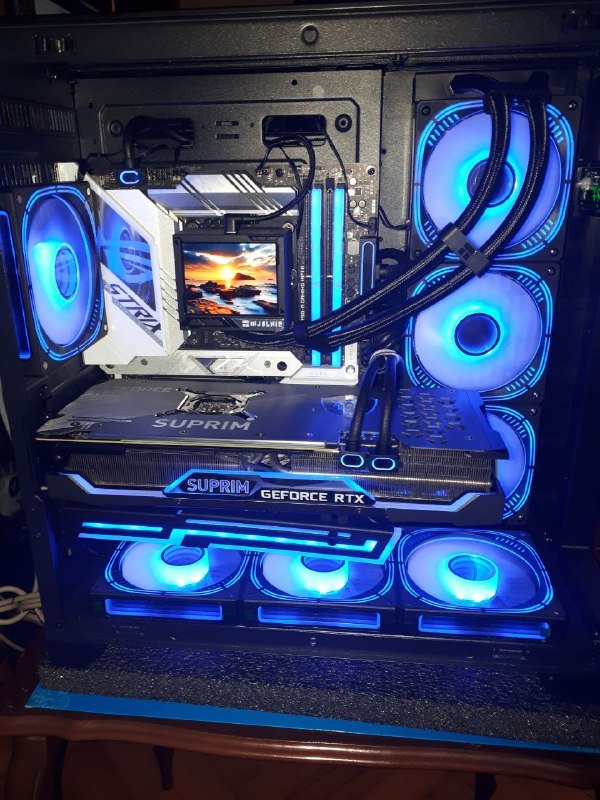 Компьютер настольный, монитор AOC Q27G2E/BK 27" 2K 155Hz 3