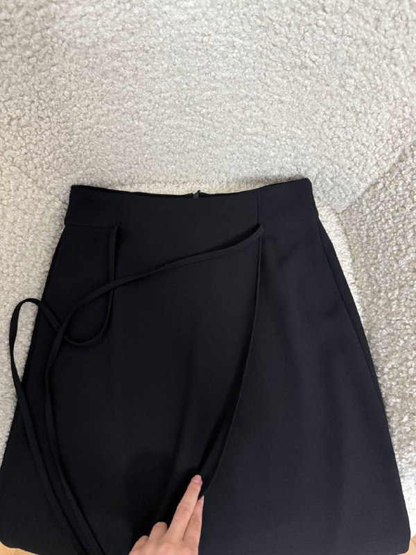 Юбка ZARA женская черная S 3
