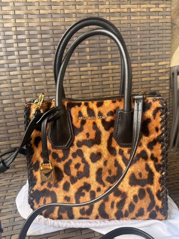 Michael Kors леопардовая сумка