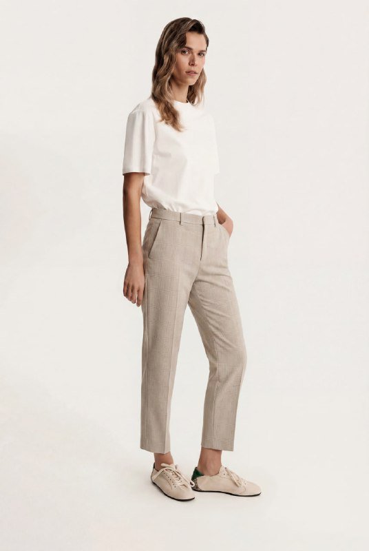 Женские брюки Uniqlo в клетку